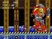 Sonic Compilation sur Sega Megadrive